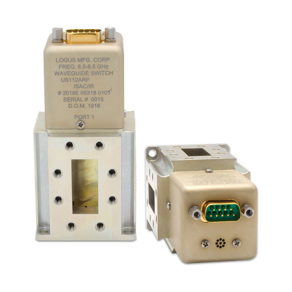 US SERIES - WR112 Space System Waveguide Switches by Logus Microwave Image