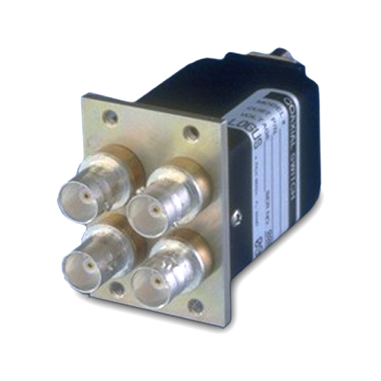 DPDT Coaxial Switch Image - DPDT with NO Manual Override Image