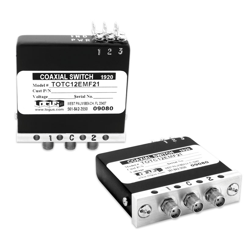 Terminated SPDT Coaxial Switch Image - TOTCEMF21