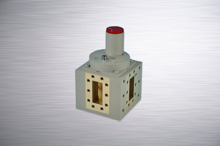 SPDT, WR340 Waveguide Switch, High Power, Manual Override, 2.2 – 3.3 GHz