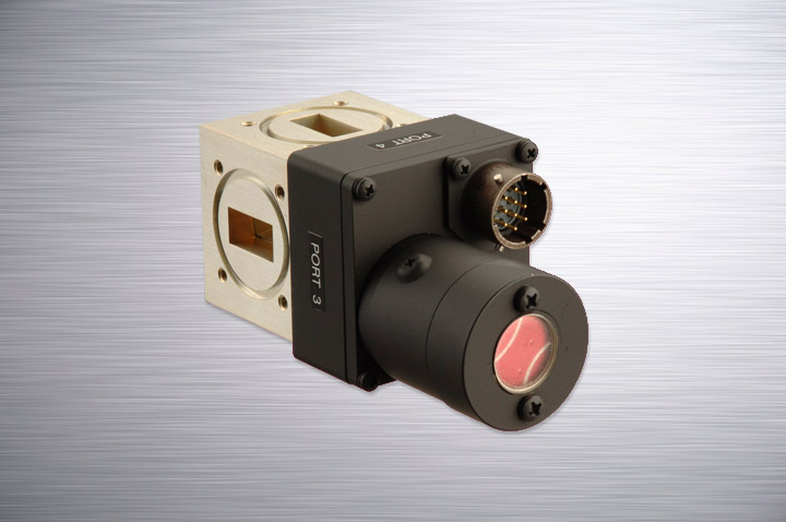 DPDT Transfer, WR75 Waveguide Switch, Weatherized w/ Viewable Override Cover, 10 – 15 GHz